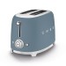 Тостер Smeg TSF01SBMEU синий шторм матовый