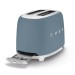 Тостер Smeg TSF01SBMEU синий шторм матовый