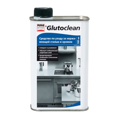 Средство по уходу за нержавеющей сталью и хромом Pufas Glutoclean 500 мл З90 367-R 