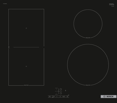 Индукционная варочная поверхность Bosch PVS61RBB5E